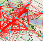 Boston and Minneapolis – St Paul Bikeshare Maps