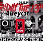 Friday the 13th Alleycat in San Antonio